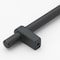 Gliderite Hardware 4-1/4 in. Center to Center Matte Black European Cabinet Pull - 4148-S-MB 4148-S-MB-1 - alternate 2